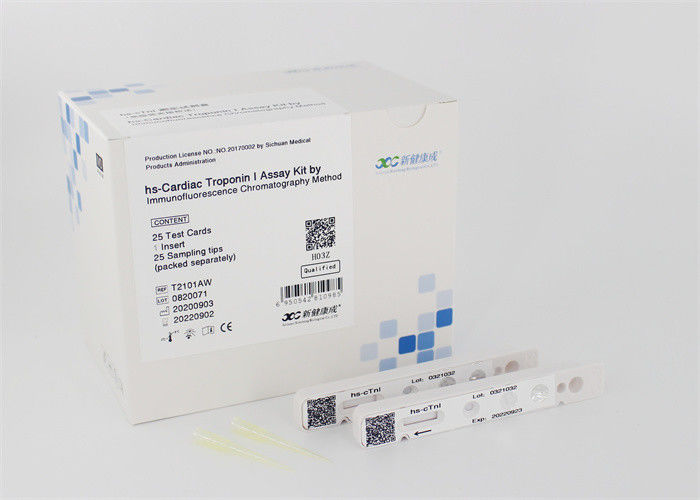 Herzmarkierungs-Test Kit Homogeneous Fluorescent Dynamic Assay 8mins HS CTnI