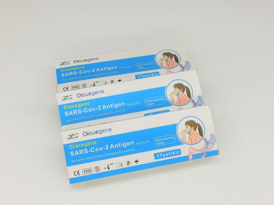 Schneller Antigen-Test Kit Saliva Sars Cov 2 15 Minute-Immunofluoreszenz-Methode